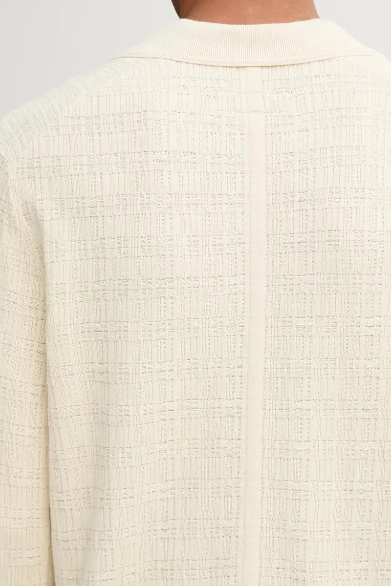 maglione in cotone uomo colore beige RH3625F6MCO miniatura 5