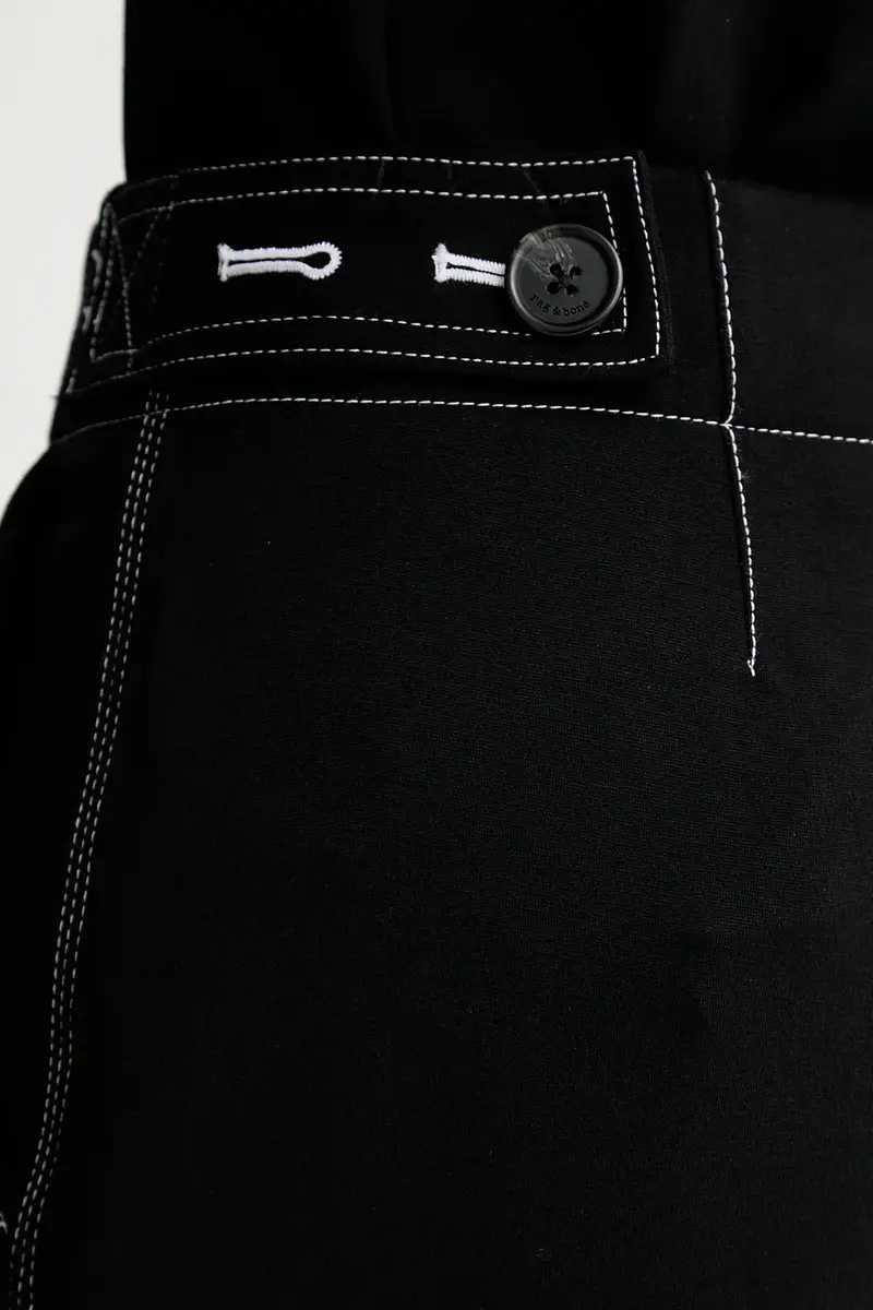 pantaloni donna colore nero RE0H25F71PW miniatura 4