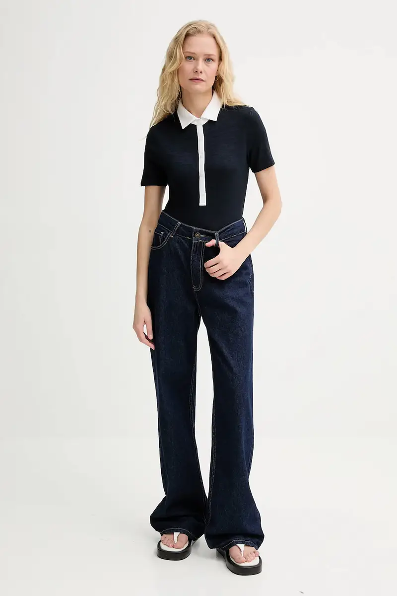 Rag & Bone Polo Donna Blu 3767580 miniatura 2