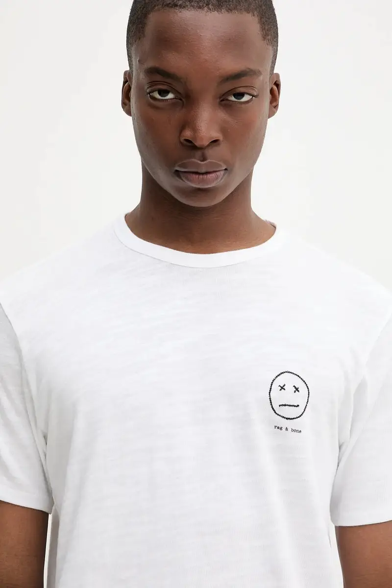 Rag & Bone T-shirt Uomo Bianco 3840646 miniatura 4