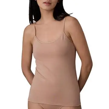 TOP DONNA SPALLINA COTONE ELASTICIZZATO EXTRA FINE RAGNO DM05AE