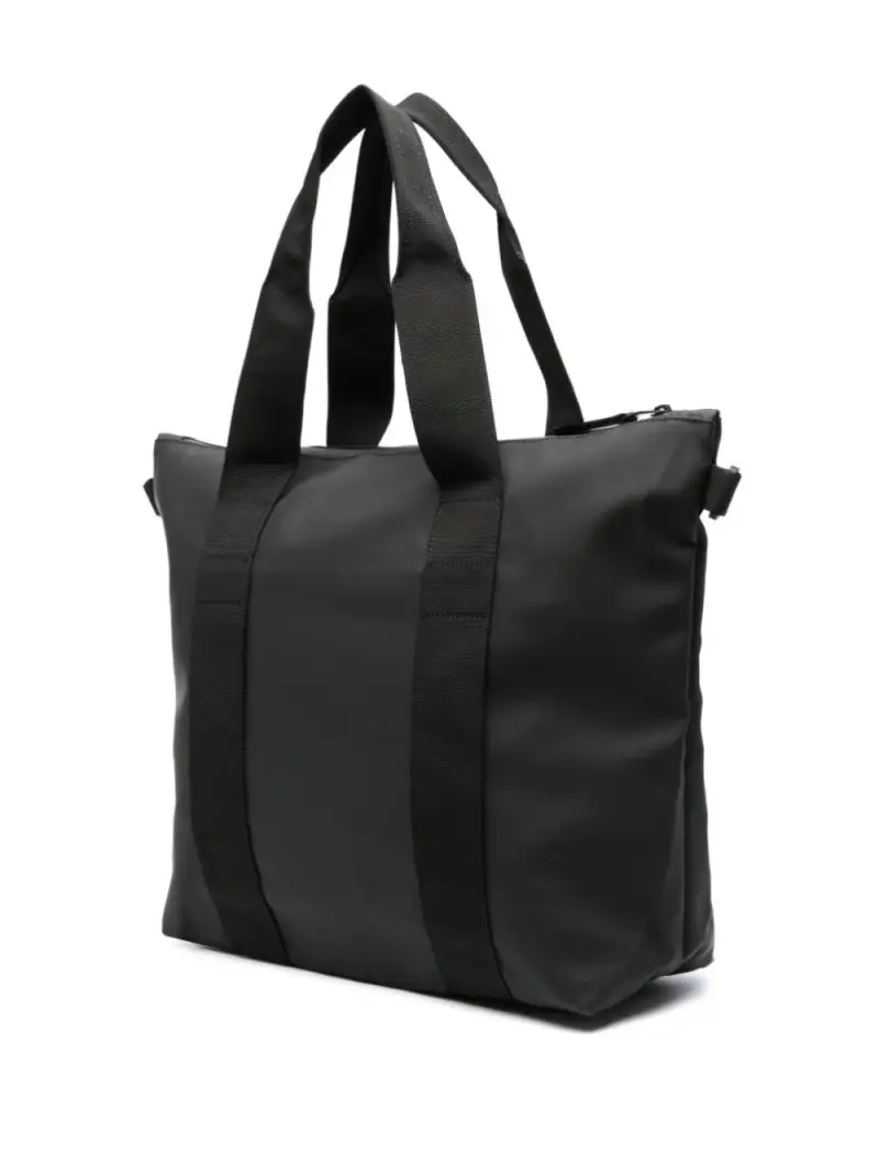 Rains Borsa Tote Bag Mini Nero Impermeabile miniatura 3