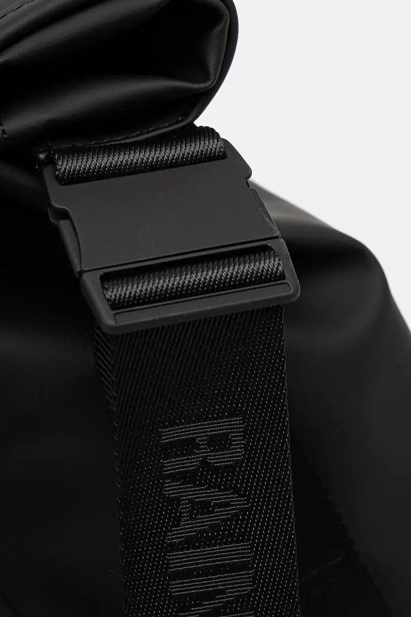 borsa Trail Rolltop Messenger Bag W3 Nero miniatura 4