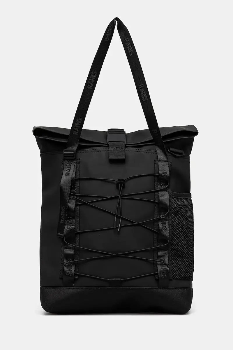 borsa Trail Rolltop Tote Bag W3 colore nero 13390