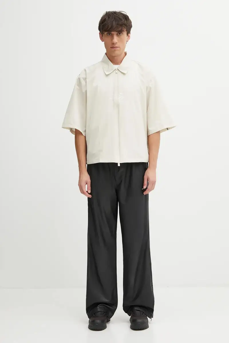 camicia Rains x Umbro colore beige 20910.140 miniatura 5