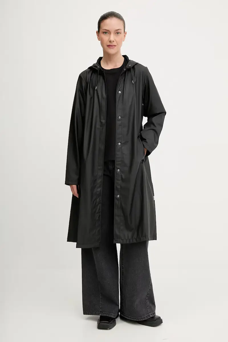 giacca 12040 A-Line Longer W Jacket colore nero 12040 miniatura 2