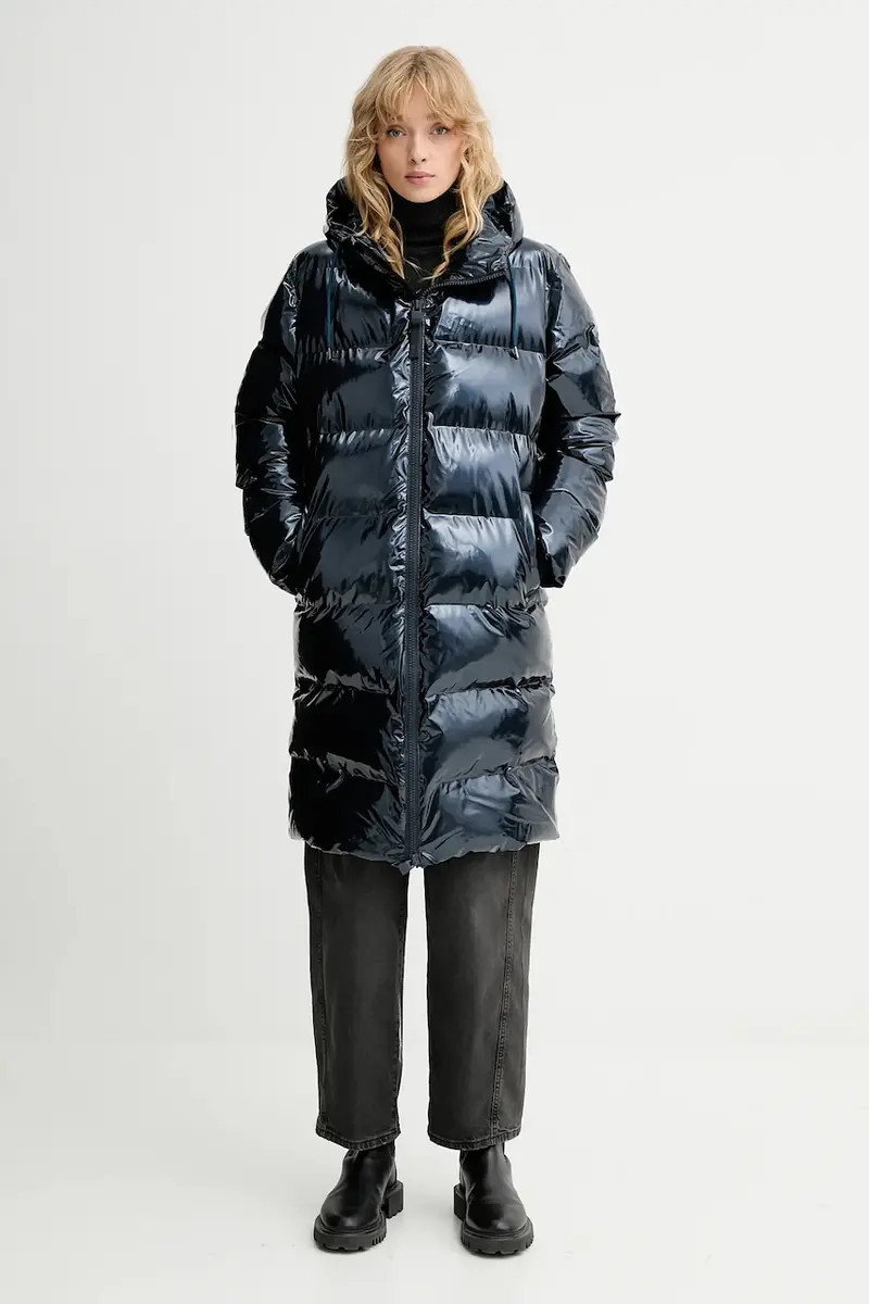 giacca 15130 Alta Longer Puffer Jacket colore blu navy 15130