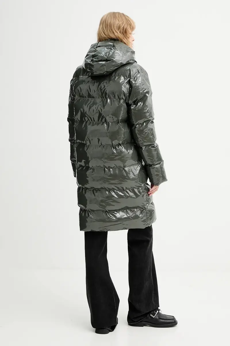 giacca 15130 Alta Longer Puffer Jacket colore verde 15130 miniatura 4