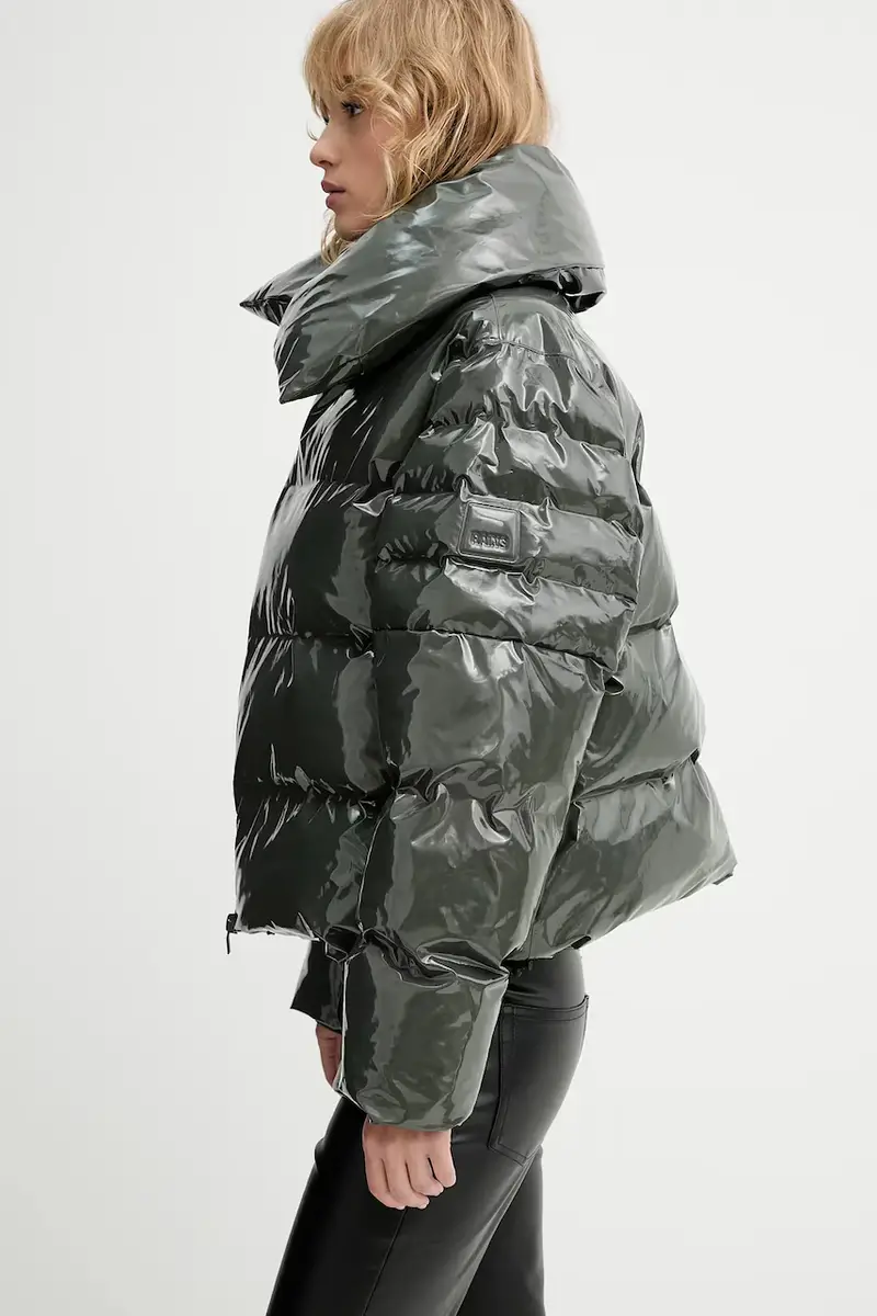 giacca 17230 Alta Vision Short Puffer Jacket colore verde 17230 miniatura 4