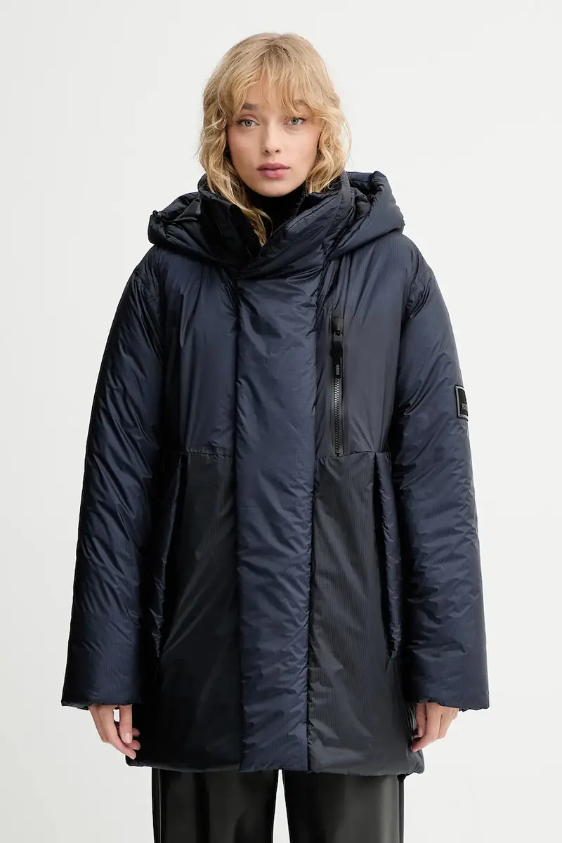 giacca 17240 Torna Insulated Long Jacket colore blu navy 17240 miniatura 2