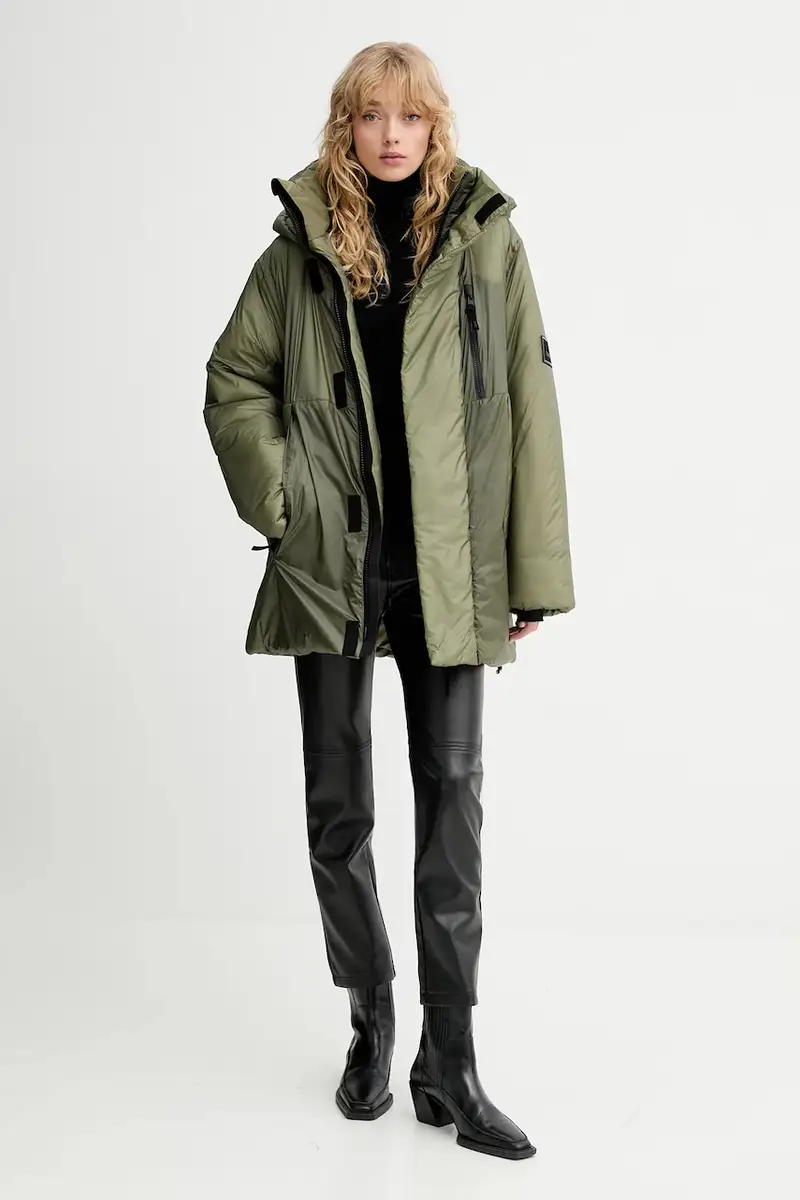 giacca 17240 Torna Insulated Long Jacket colore verde 17240 miniatura 2