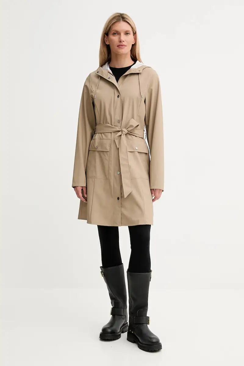 giacca 18130 Curve Long Jacket colore beige 18130 miniatura 2