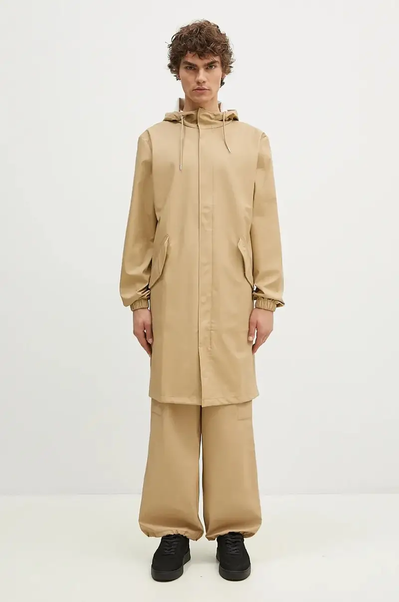 Rains Parka Beige 2240663