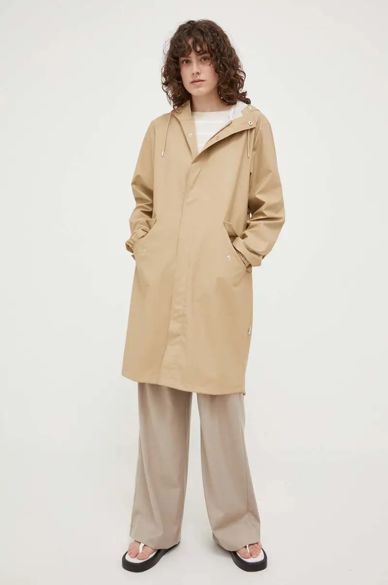 Rains Parka Beige 3972860 miniatura 4
