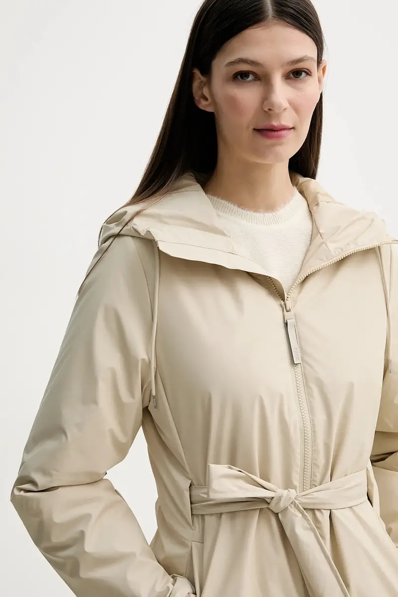 giacca Lohja Long Insulated Curve Jacket W3T2 donna colore beige 15880 miniatura 4