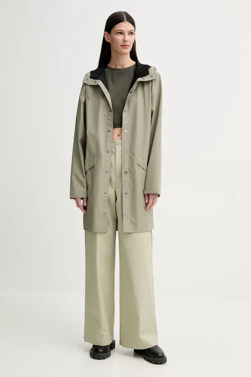 giacca Long Jacket W3 colore verde 12020 miniatura 3