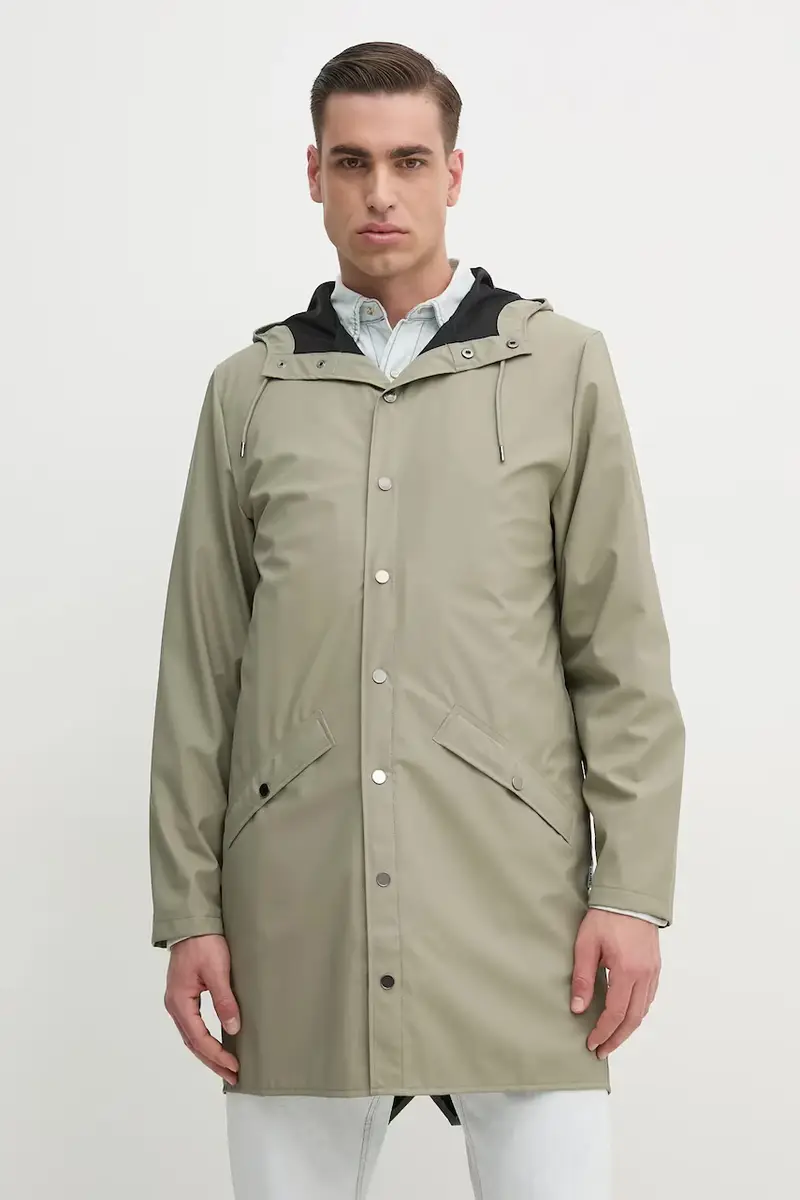 giacca Long Jacket W3 colore verde 12020 miniatura 4
