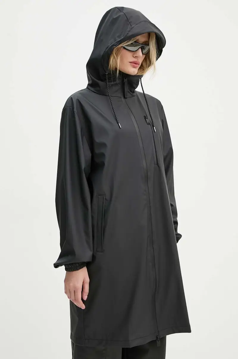 giacca Long Storm Breaker W3 Nero miniatura 3