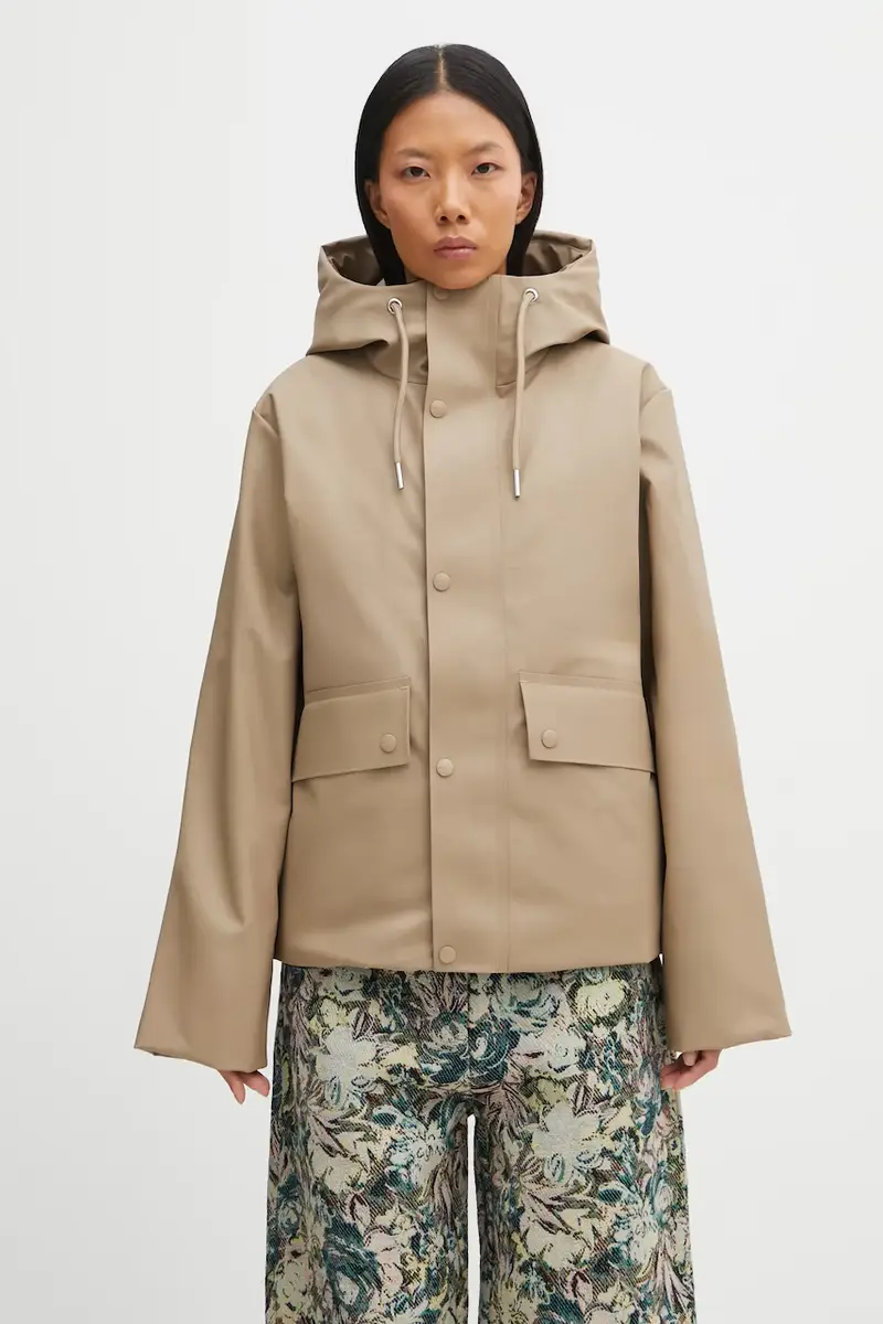 giacca Nome Short W Parka W3T3 colore beige 21490.133 miniatura 2