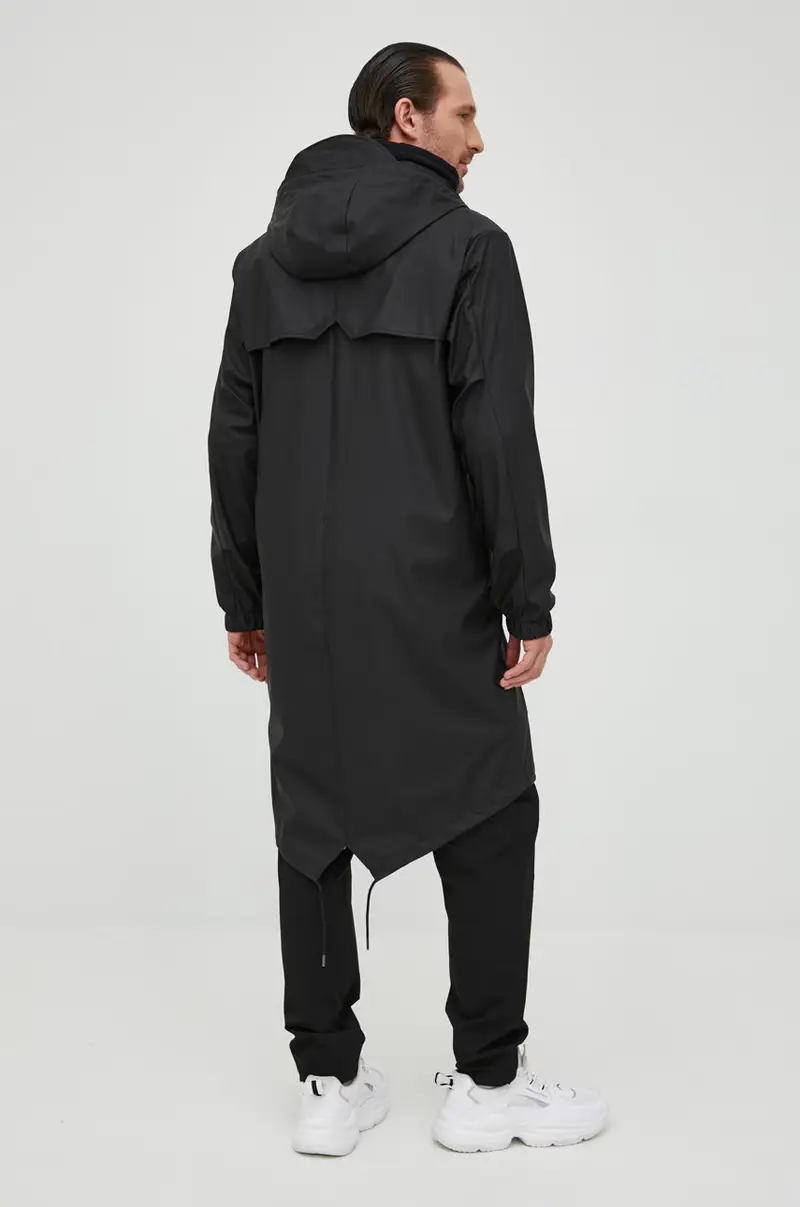 Rains Parka Nero 2984727 miniatura 4