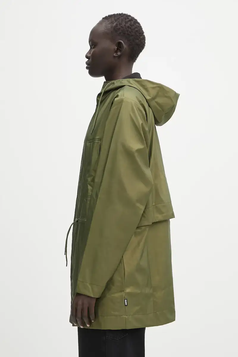 Rains Parka Verde 3973336 miniatura 2