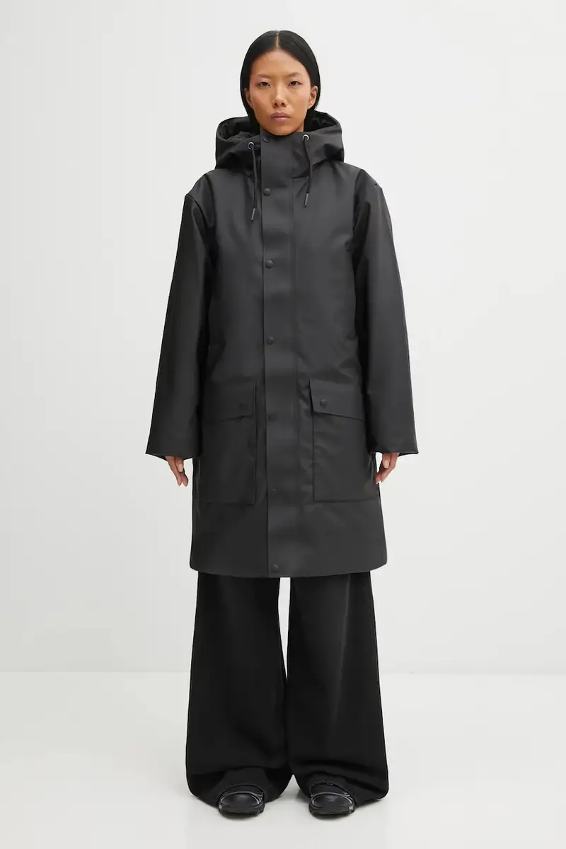 giacca parka Nome Long Parka W3T3 colore nero 21460.01 miniatura 2