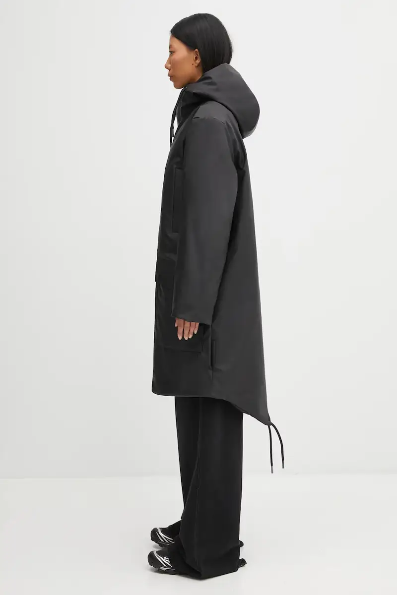 giacca parka Nome Long Parka W3T3 colore nero 21460.01 miniatura 4