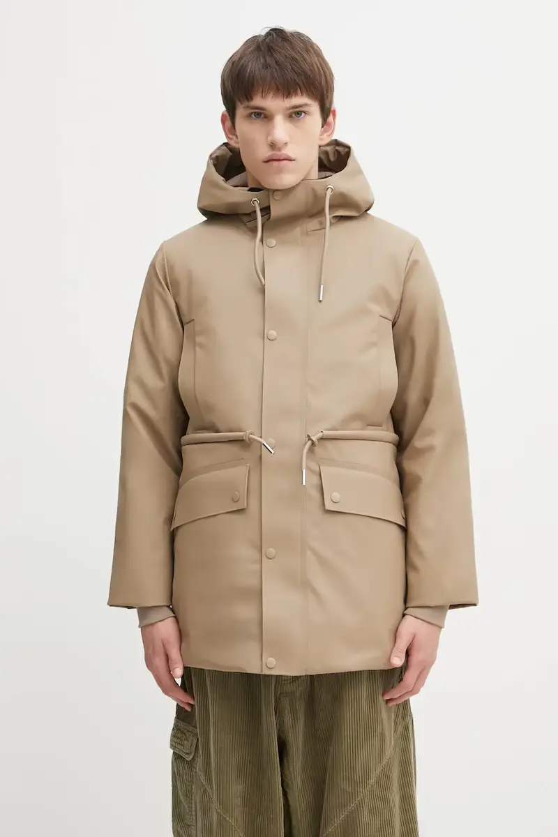 giacca parka Nome String W Parka W3T3 colore beige 21500.133
