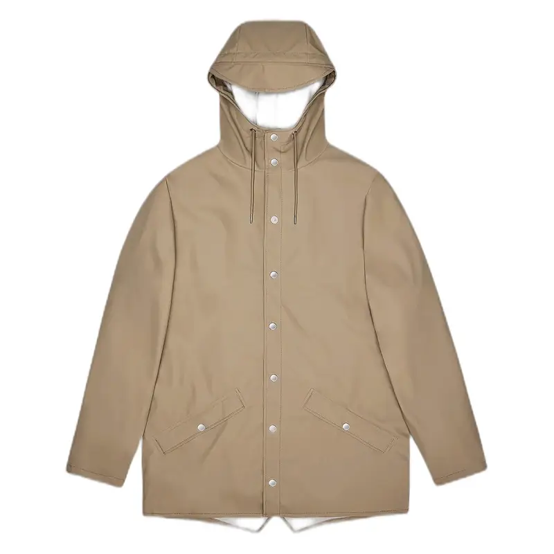 giacca rains antipioggia unisex jacket w3 - beige