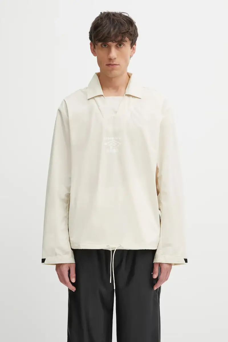 giacca Rains x Umbro colore beige 20840.140