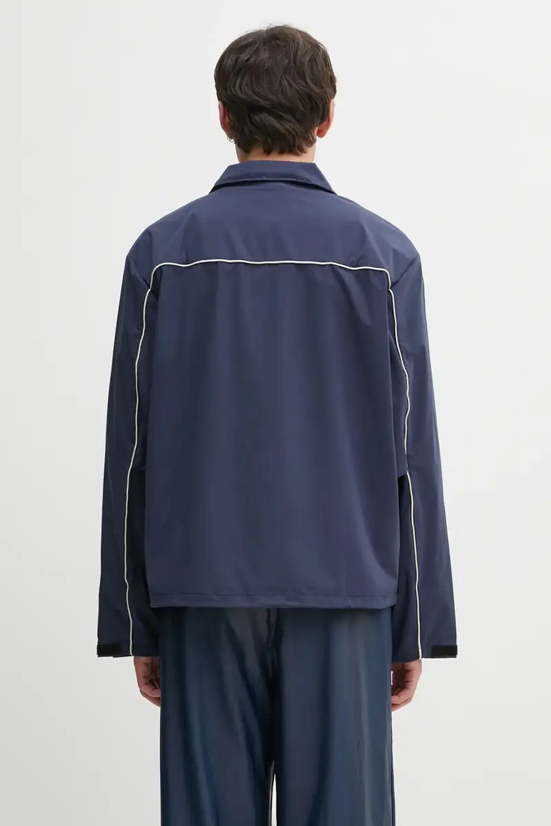 giacca Rains x Umbro colore blu 20840.142 miniatura 3