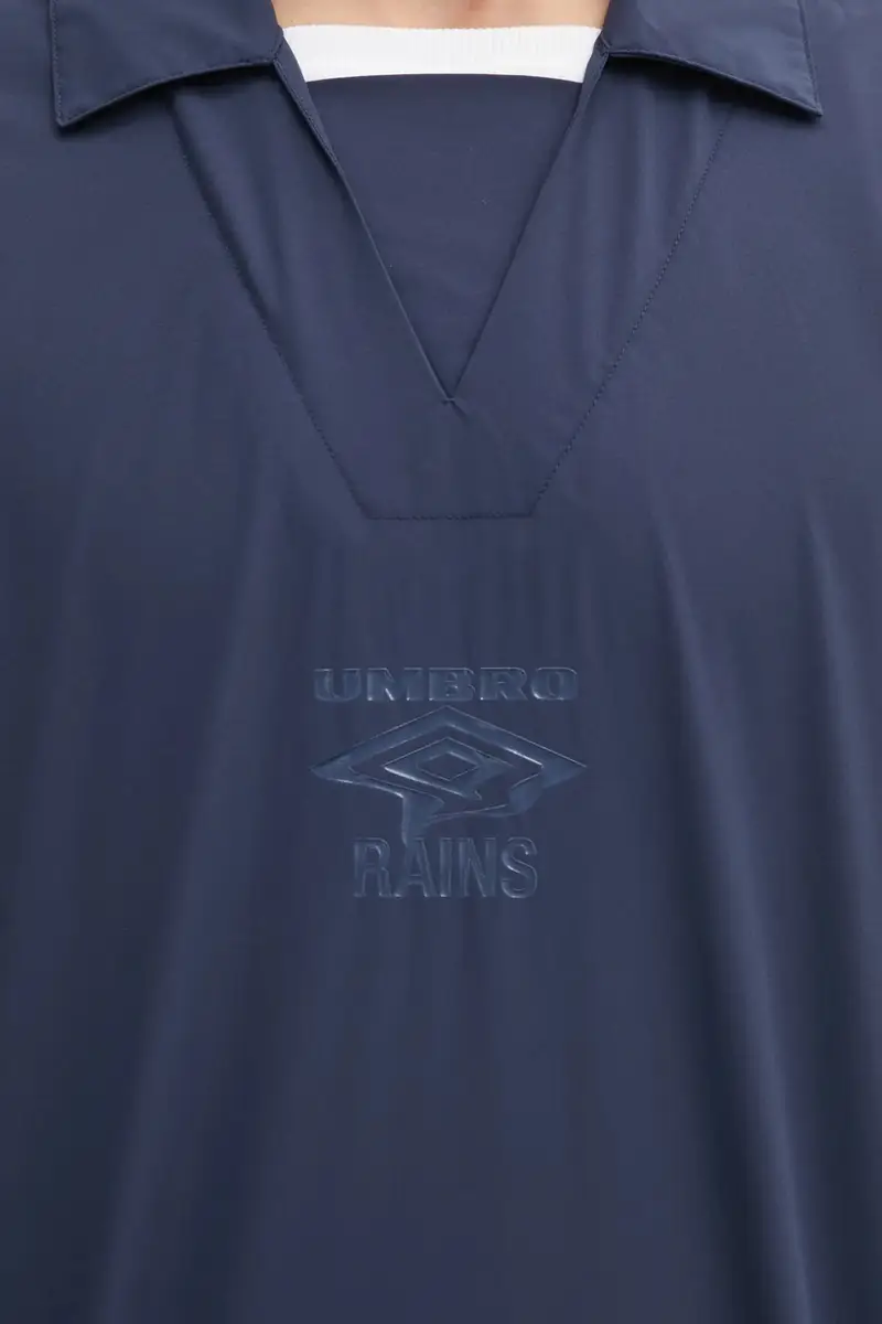 giacca Rains x Umbro colore blu 20840.142 miniatura 4