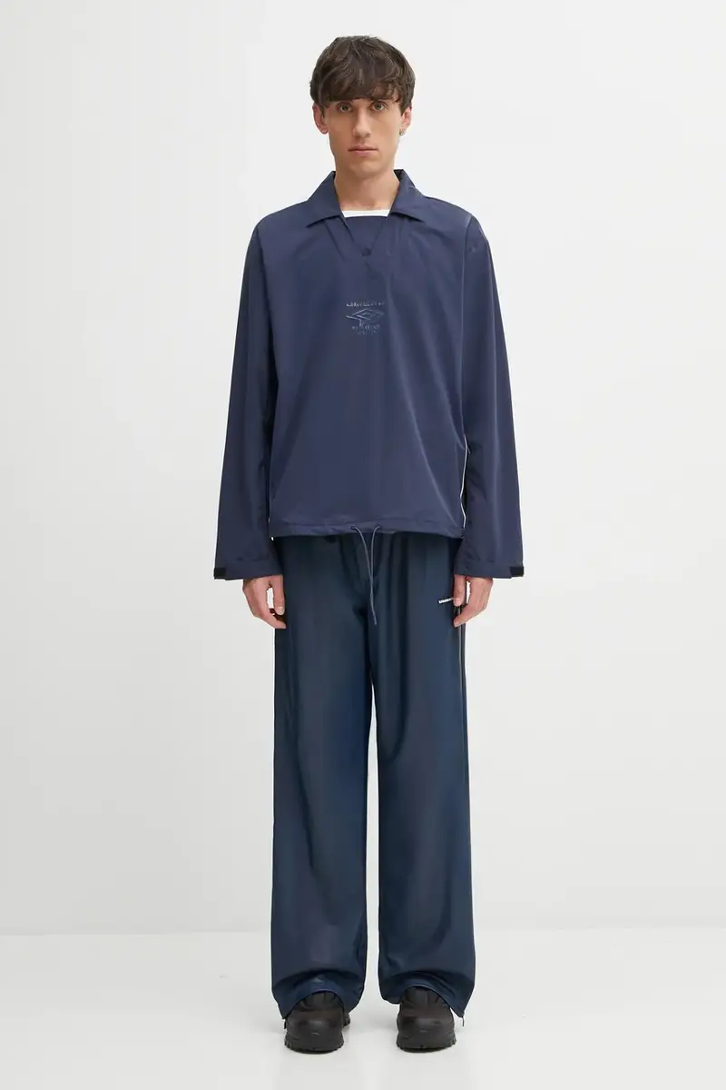 giacca Rains x Umbro colore blu 20840.142 miniatura 5