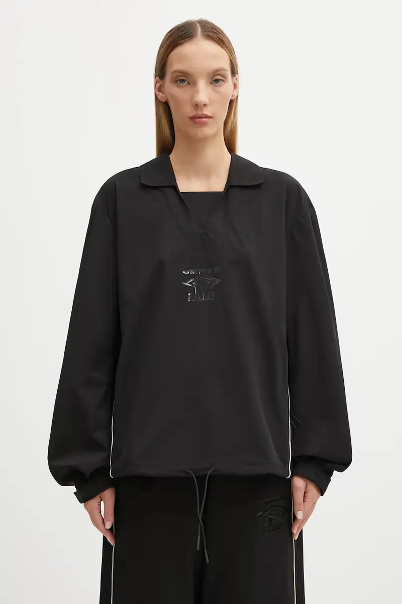 giacca Rains x Umbro colore nero 20840.01 miniatura 2