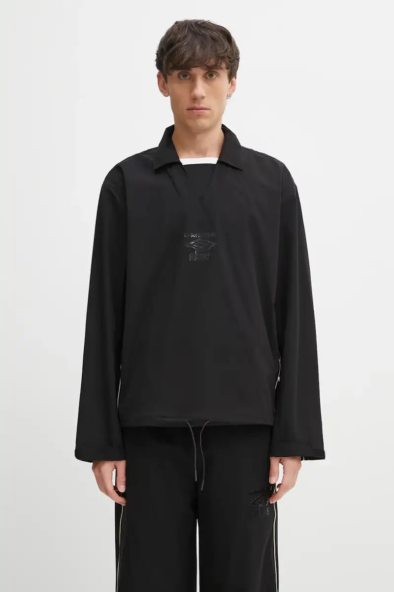 giacca Rains x Umbro colore nero 20840.01