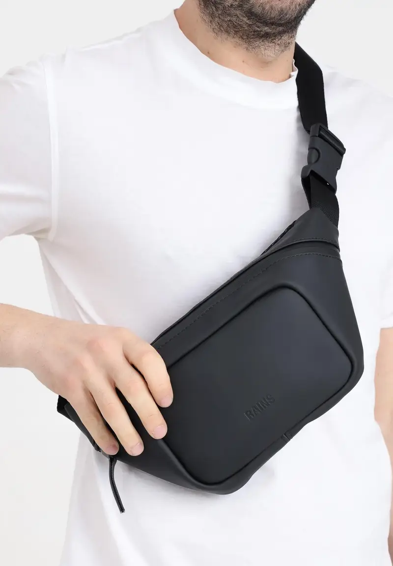 Rains Marsupio Uomo Nero 921872 miniatura 3