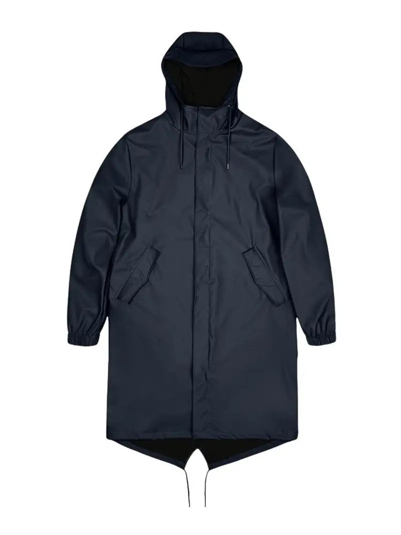 Rains Parka Blu 3382268