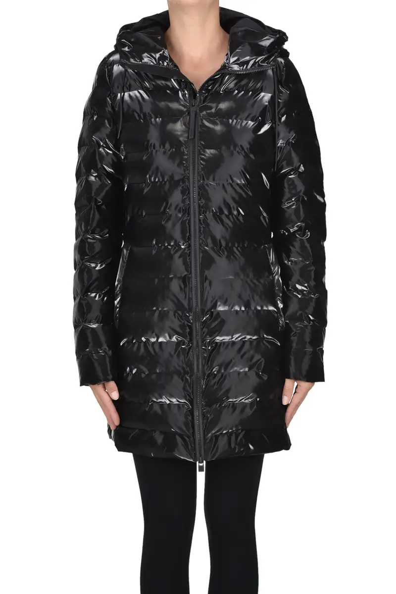 Piumino ecofriendly trapuntato Lohja Nero