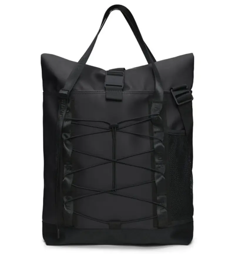 Trail Rolltop Tote Bag - borsa tempo libero Black