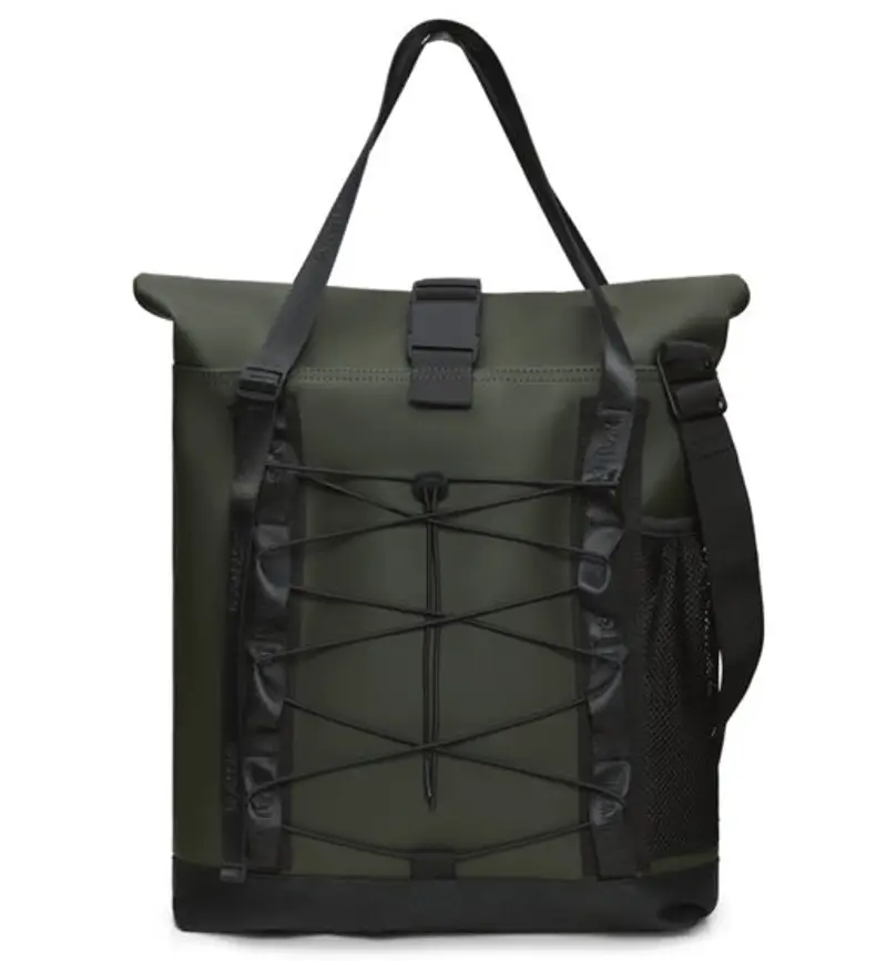 Trail Rolltop Tote Bag - borsa tempo libero Green