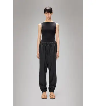 unisex 18560 Pantaloni regolari da pioggia nera (M), Nero, Casual, Sportivo, Multisport, Poliestere