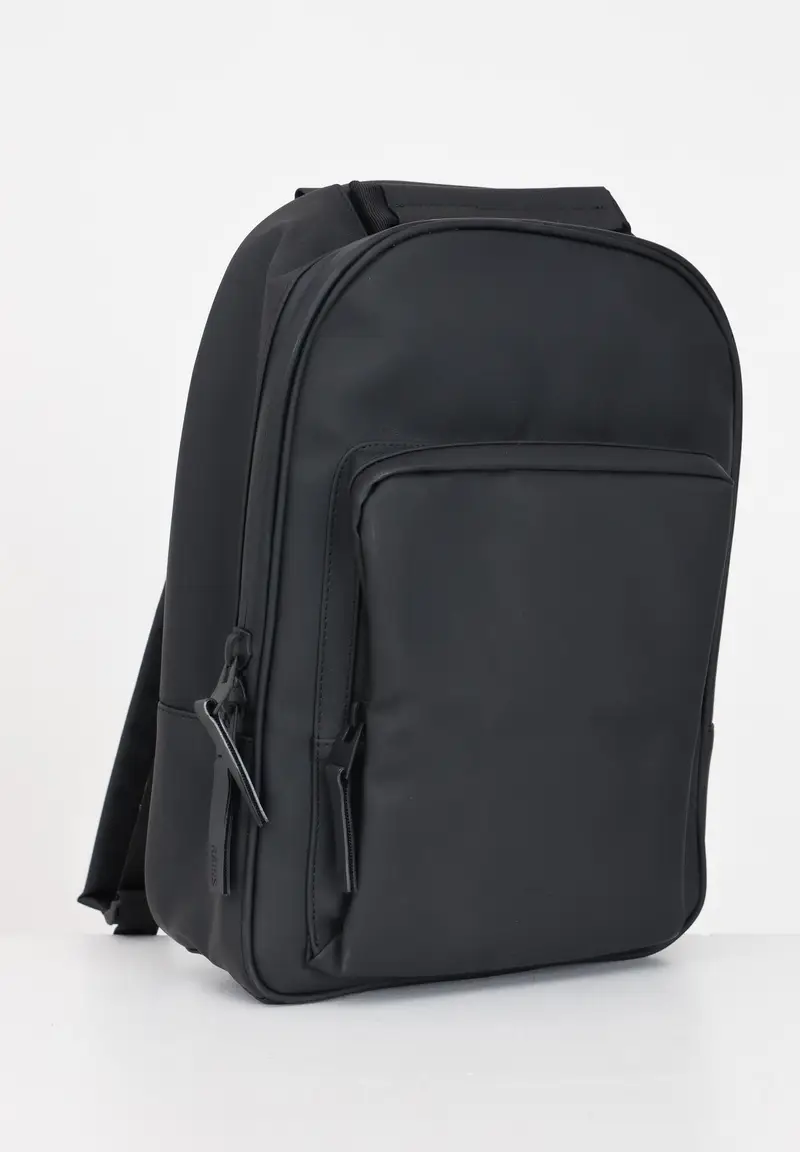 RAINS Zaino Book Daypack nero per uomo e donna miniatura 2