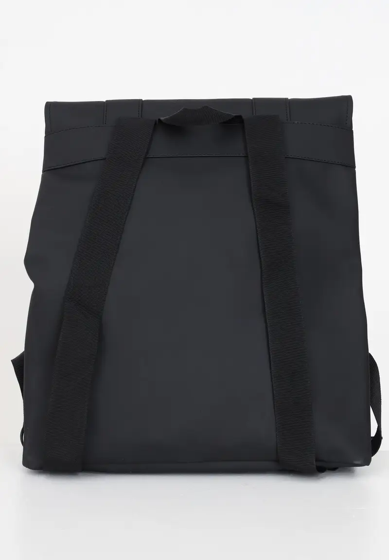 RAINS Zaino MSN nero per uomo e donna miniatura 3