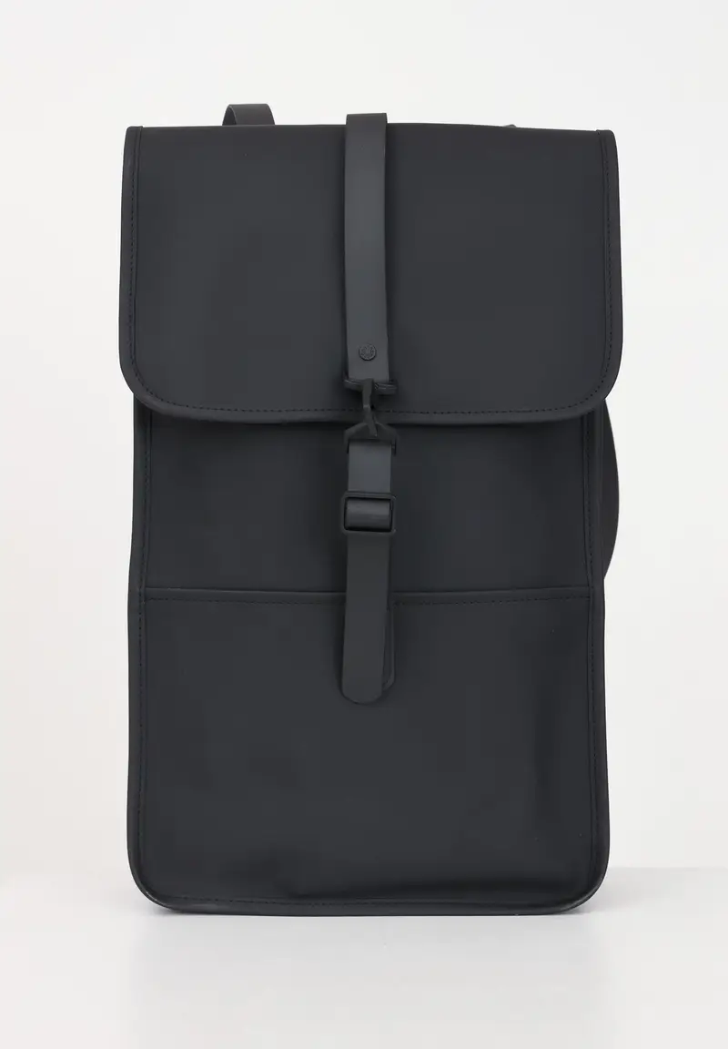 RAINS Zaino nero per uomo e donna