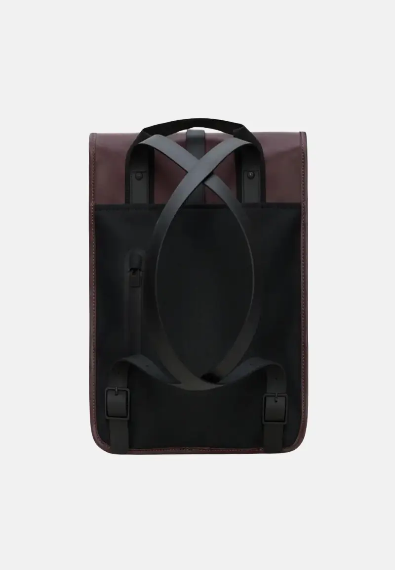 Zaino Puffed Backpack Mini bordeaux per uomo e donna miniatura 3