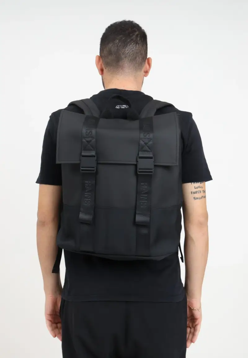 Zaino Trail MSN nero per uomo e donna miniatura 2