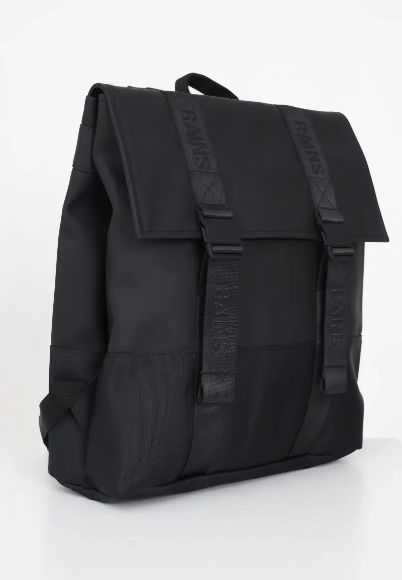 Zaino Trail MSN nero per uomo e donna miniatura 3