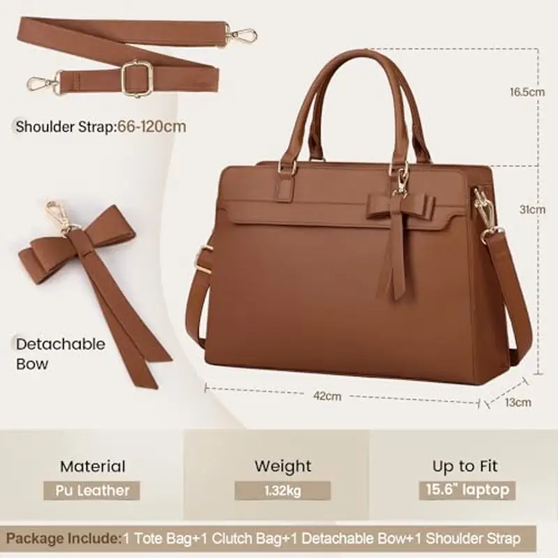 RAINSMORE Borsa a tracolla Donna Marrone 2294825 miniatura 2