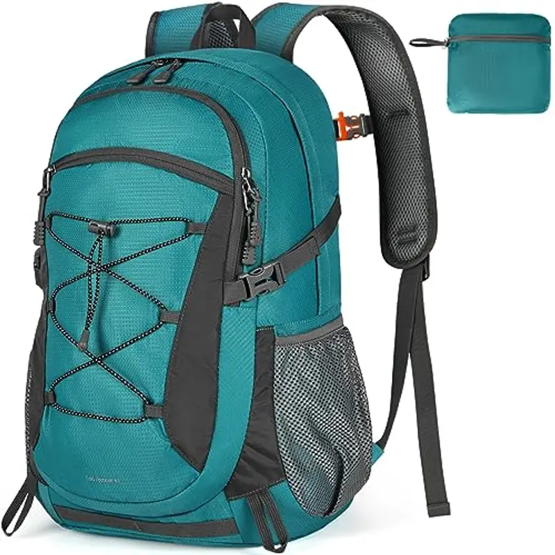 RAINSMORE Zaino Trekking 40 Litri Grande, Impermeabile per Uomo/Donna, Leggero Traspirante, Montagna Escursionismo Alpinismo Equitazione e Campeggio