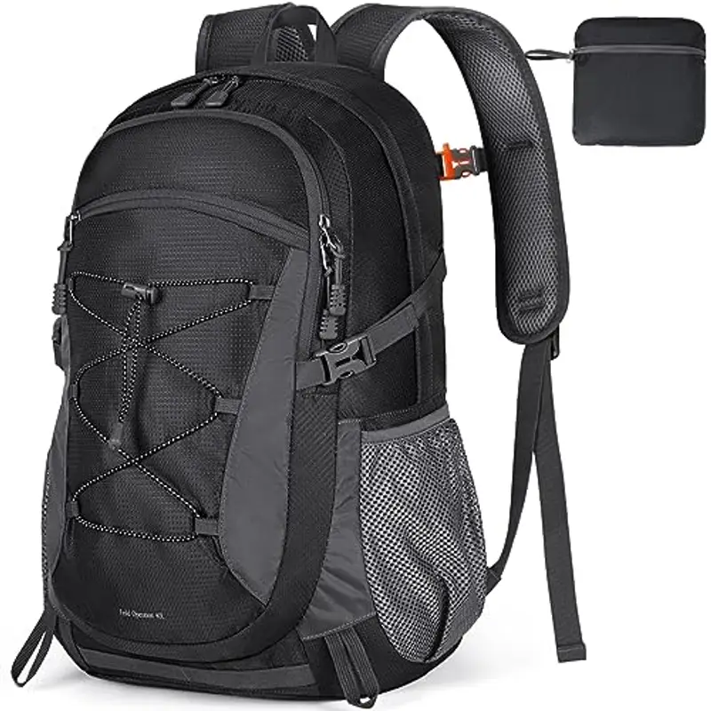 RAINSMORE Zaino da viaggio Uomo Nero 1388894